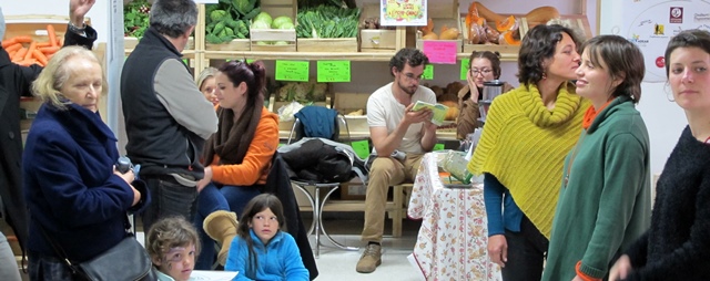 L'épicerie associative est née d'une idée d'étudiants, elle est fournie par des agriculteurs du pays (photo MN)