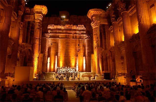 Une soirée hommage au festival de Baalbeck, toujours debout malgré la guerre au Liban et autour (photo XDR)