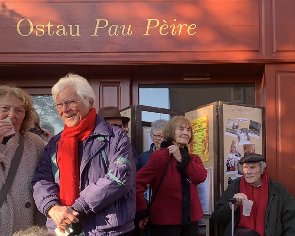 Pau Pèire, assis à droite. photo Gilles Fossat DR Pau Pèire, assis à droite. photo Gilles Fossat DR