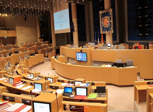 Demain absolument vide de toute présence de la gauche régionale (photo MN)