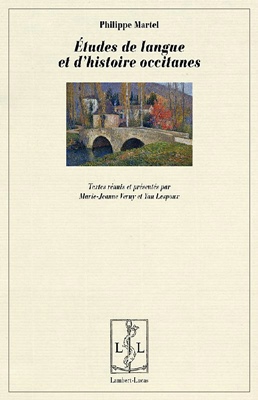 Déployée sur trente ans l'oeuvre de Philippe Martel vient d'être éditée chez Lambert-Lucas. Un éventail des problématiques posées par l'étude de l'occitan, de la vision qu'en ont eu les contemporains de diverses époques, en particulier les historiens (photo XDR)