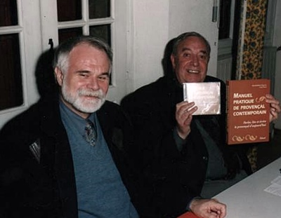 En 2003 Alain-Barthélemy-Vigouroux et Guy Martin cosignent un Manuel pratique de provençal contemporain (photo XDR)