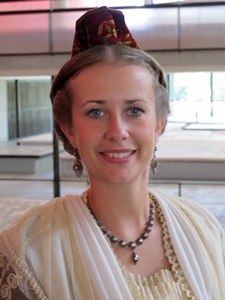 La Reine d'Arles Mandy Graillon, en septembre 2015 (photo MN)