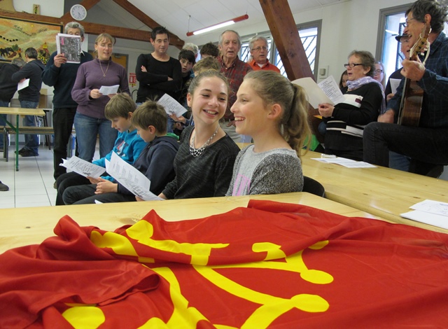 On n'est pas là pour pleurer sur le sort fait aux langues minoritaires mais pour affirmer que c'est un bonheur à partager (photo MN)