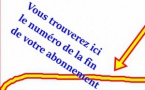 Vous réabonner à temps est essentiel à l'existence de votre journal Vous réabonner à temps est essentiel à l'existence de votre journal