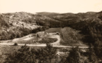 Dans les collines de Manosque, années 1960, premier site de stockage souterrain d'hydrocarbures (photo Geosel DR)