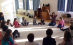 Liza enchanta « lo pichon monde » des escolans aupencs Liza enchanta « lo pichon monde » des escolans aupencs