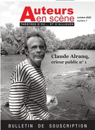 Théâtre d'Oc et d'ailleurs consacre un numéro à Claudi Alranq Théâtre d'Oc et d'ailleurs consacre un numéro à Claudi Alranq
